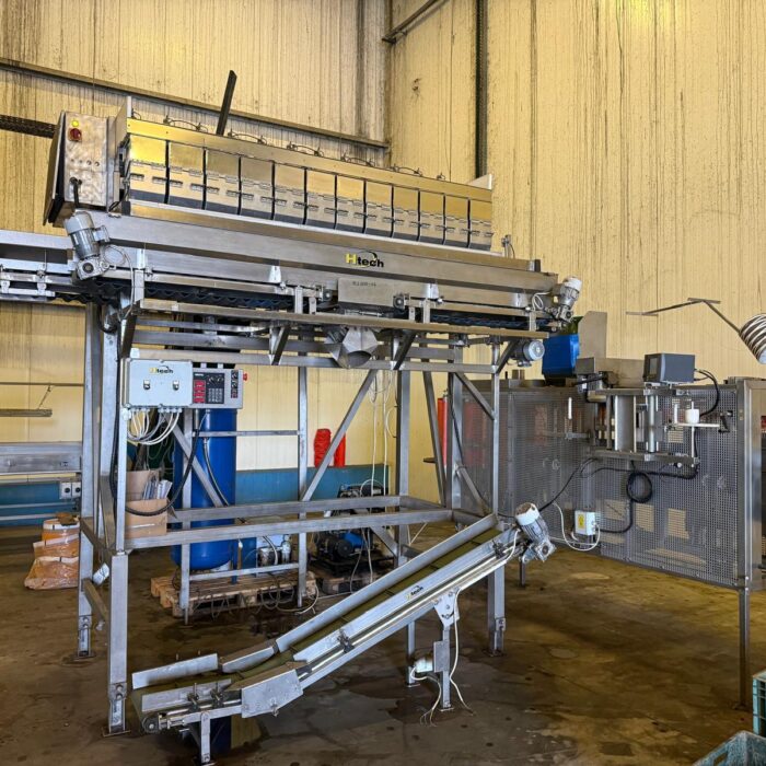 Linia Do Pakowania Warzyw Newtec 2012 XXBG Waga Kombinacyjna 12 Kanałowa i Raszlownica Htech
